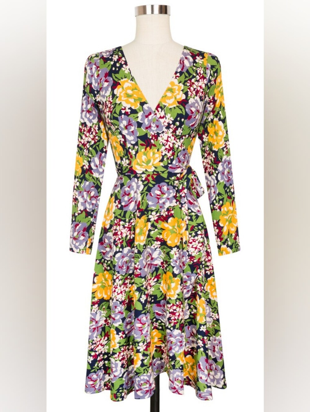Trasy Diva Victoty Floral Wrap Dress